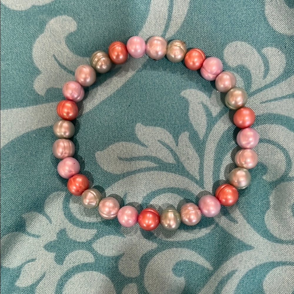Honora pearl Multicolor stretch Bracelet